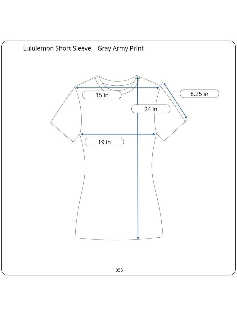 Lululemon Women's Silver Drop Alpine White  Camo Short Sleeve T-Shirt